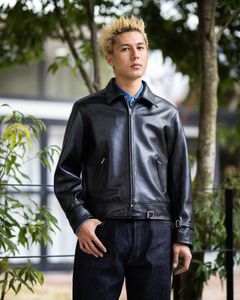 アプレッセ 2026 STYLE1 Leather French Riders Jacket(26SAP-01-05)BLACK☆11月29日(土)発売！