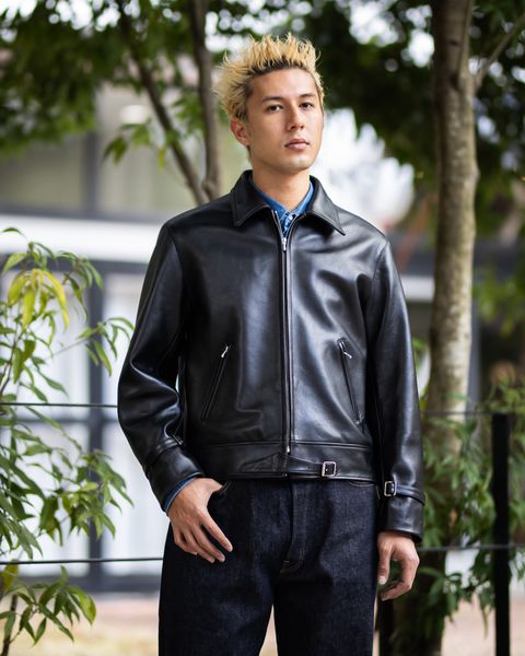 アプレッセ 2026 STYLE1 Leather French Riders Jacket(26SAP-01-05)BLACK☆11月29日(土)発売！