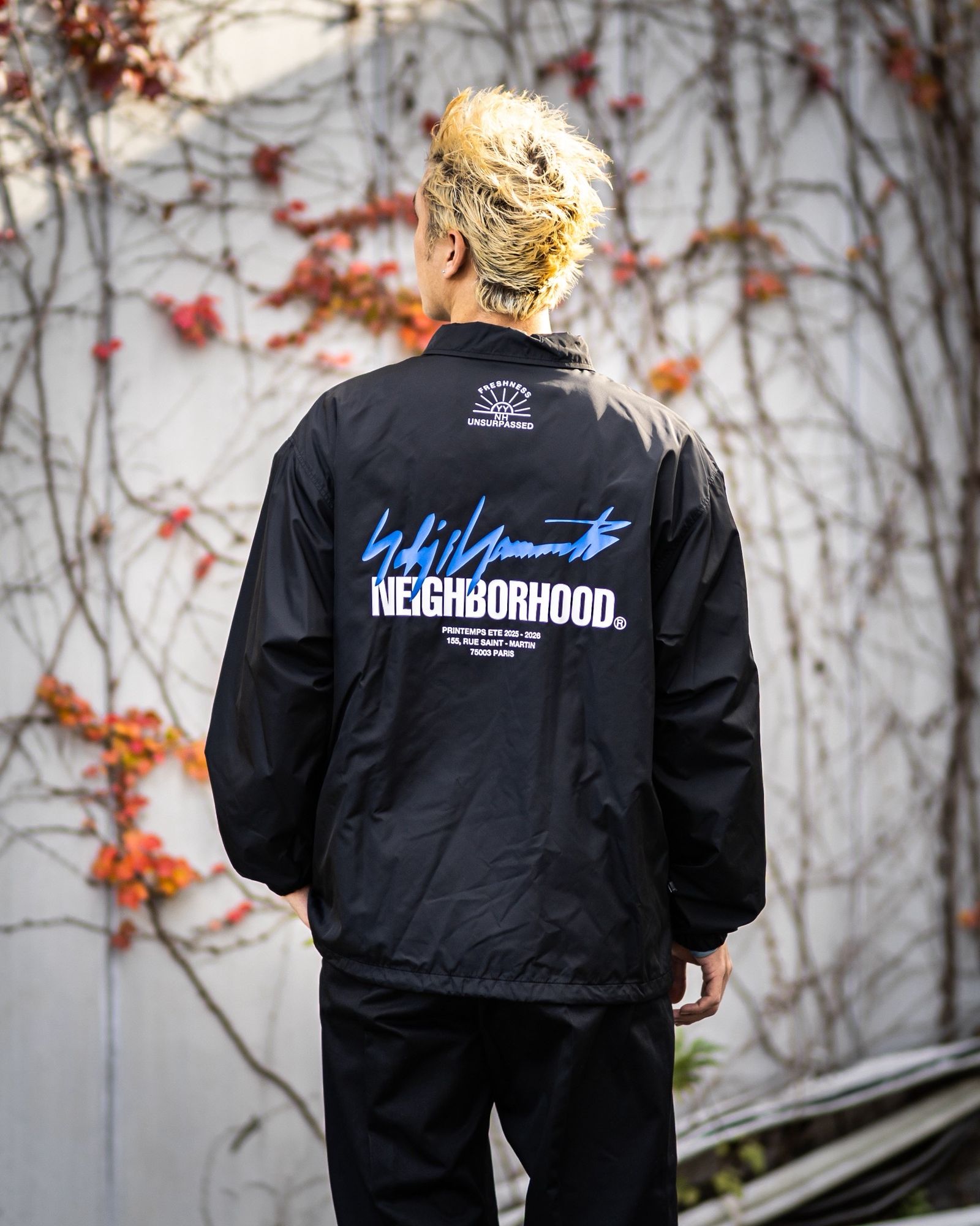 Yohji Yamamoto × NEIGHBORHOOD ウィンドブレーカージャケット 新作発売！