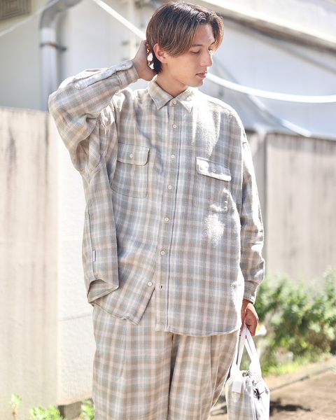 STRIPES FOR CREATIVE FW23 SFC OG CHECK SHIRT&PANTSスタイル