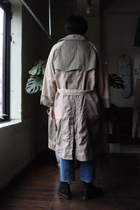 SEEALL RECONSTRUCTED TRENCH COAT(SAU23 CT601-②) style.2022.3.18.
