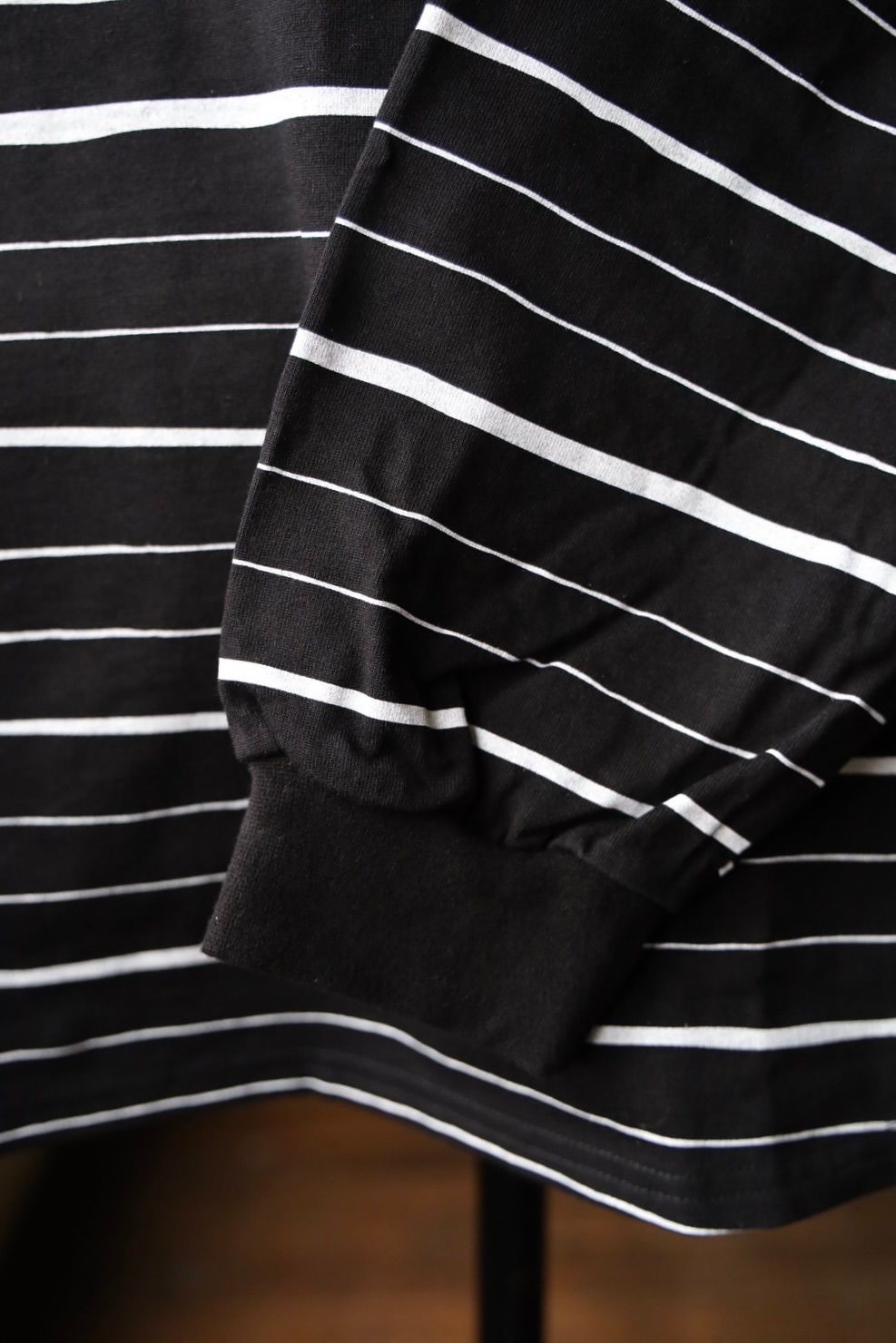 S.F.C 25SS エスエフシー SUPER BIG MIX SIDE STRIPES LS TEE(SFCSSCS12)Black-White☆2月15日(土)発売！