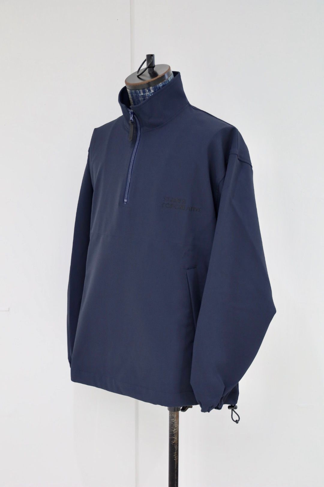 S.F.C 25FW エスエフシー HALF ZIP JACKET (SFCFW25J08)Navy