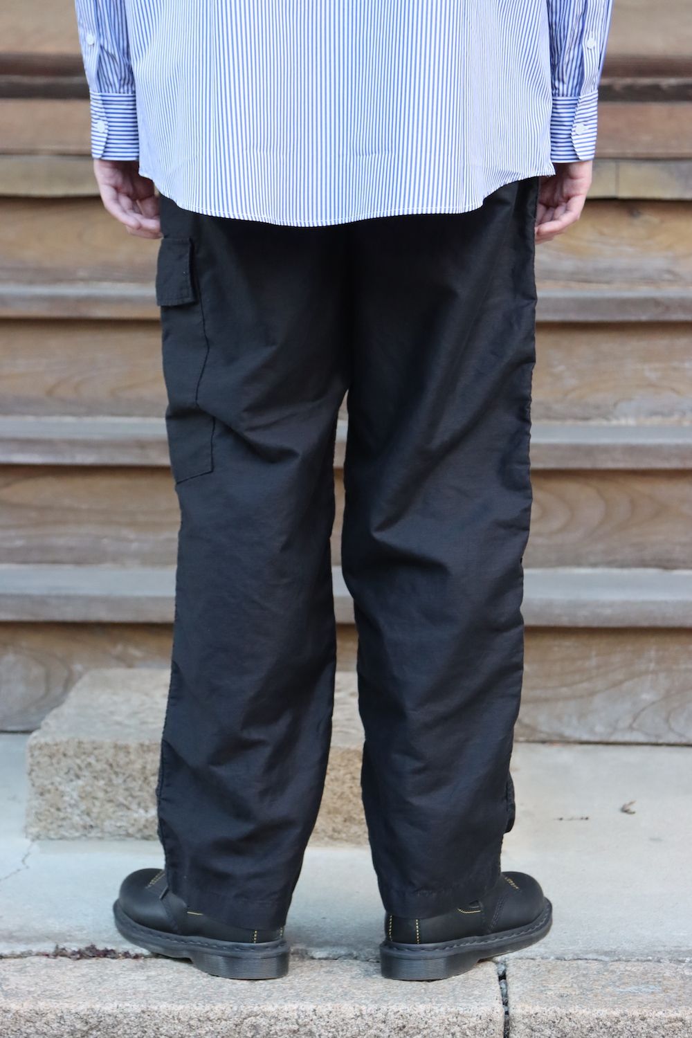 is-ness×THOMAS MASON VENTILATION LONG SLEEVE SHIRT style.2022.2.12.
