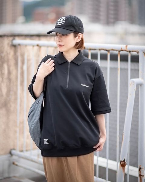 FreshServiceSport DRY PIQUE JERSEY NECK ZIP S/S POLO style.2024.06.05