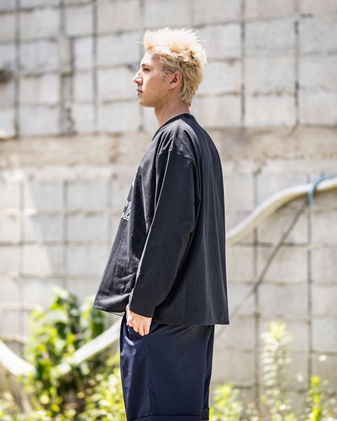FreshService REVERSIBLE L/S TEE(BLACK)☆新作発売！