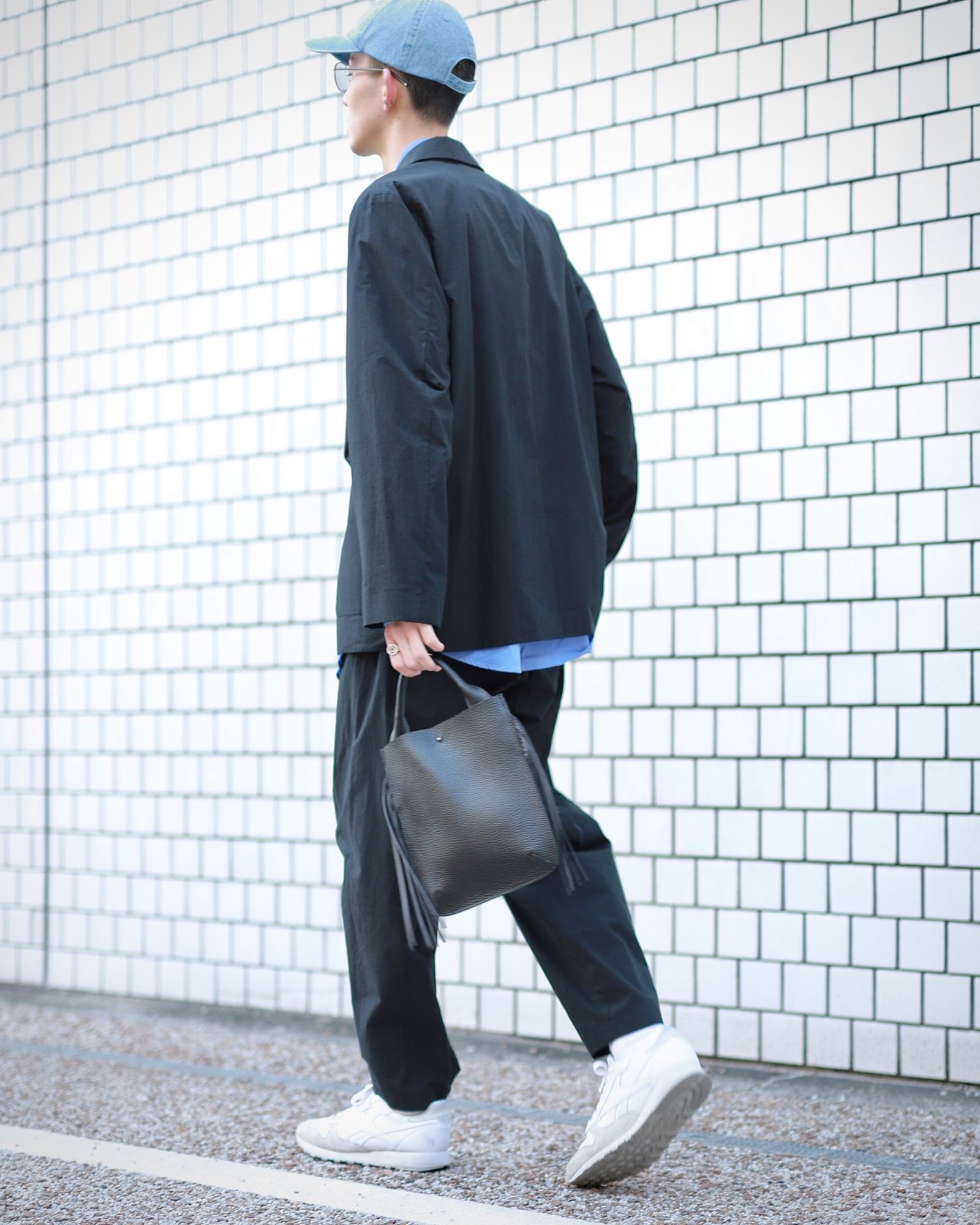 ATON エイトン 23SS COTTON TYPEWRITER TAILORED JACKETスタイル