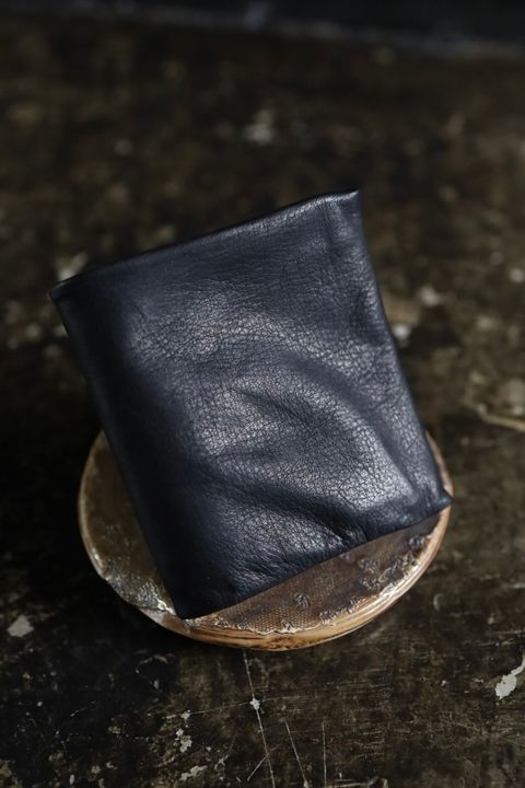 Yohji Yamamoto  ホースレザー二つ折り財布(HW-A04-760-1A26)BLACK☆7月8日(水)発売！