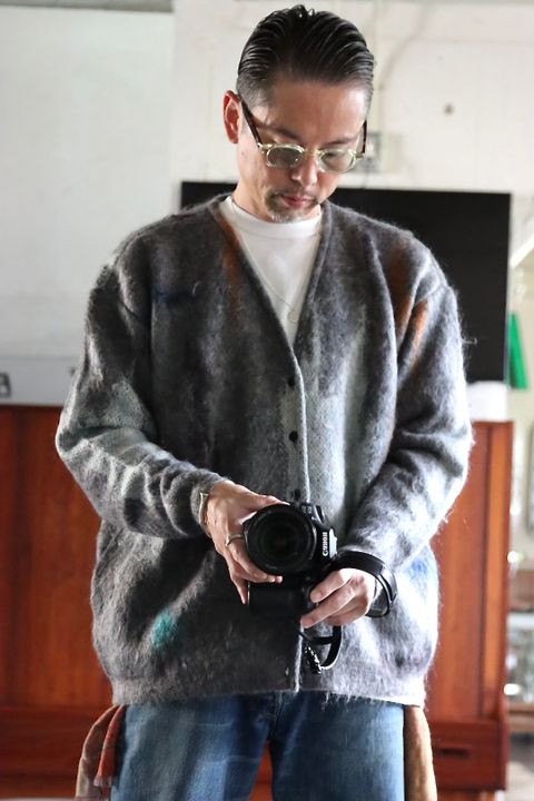 ヨーク22AW STILL JACQUARD CARDIGANスタイル.2022.9.6.