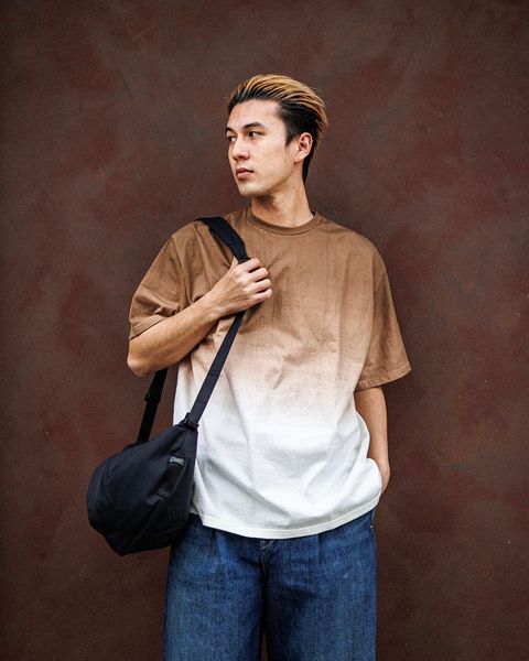 グラフペーパー S/S Oversized Tee スタイル (BROWN)2月8日(土)新作発売！