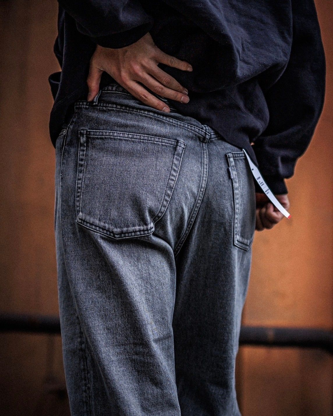 グラフペーパー Selvage Denim Five Pocket Wide Straight Pants グラフペーパー Selvage Denim Five Pocket Wide Straight Pants