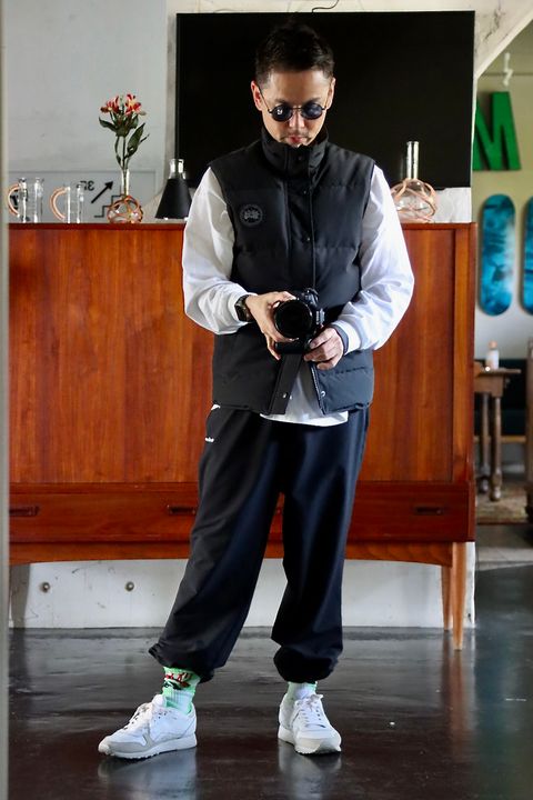 CANADA GOOSE カナダグースGARSON VEST BLACK LABELスタイル