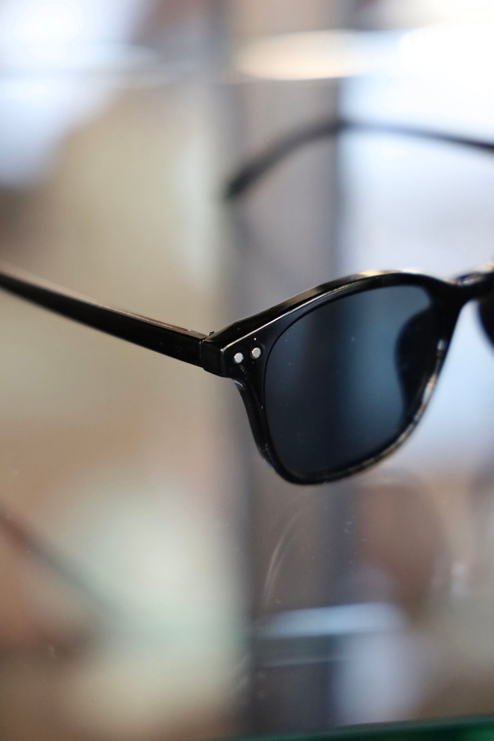 イズネスミュージックサングラス is-ness DAVID SUNGLASSES(BOSLINTON TYPE)BLACK-BLACK