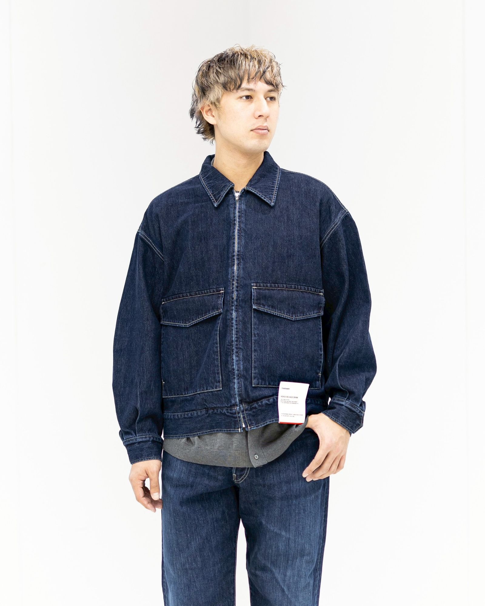 Graphpaper Selvage Denim Zip Jacket ☆ 1月24日(土)新作発売！