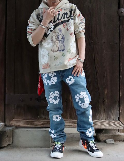 DENIM TEARS×LEVI'S 501コラボデニムスタイル.2022.4.1.