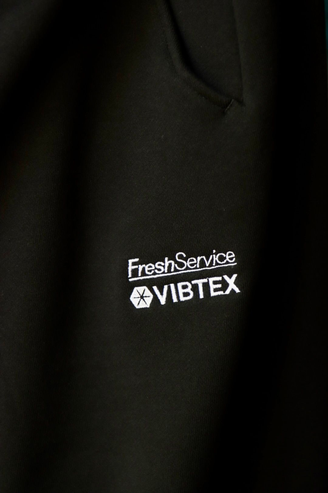 フレッシュサービス VIBTEX for FreshService SWEAT PANTS(BLACK)