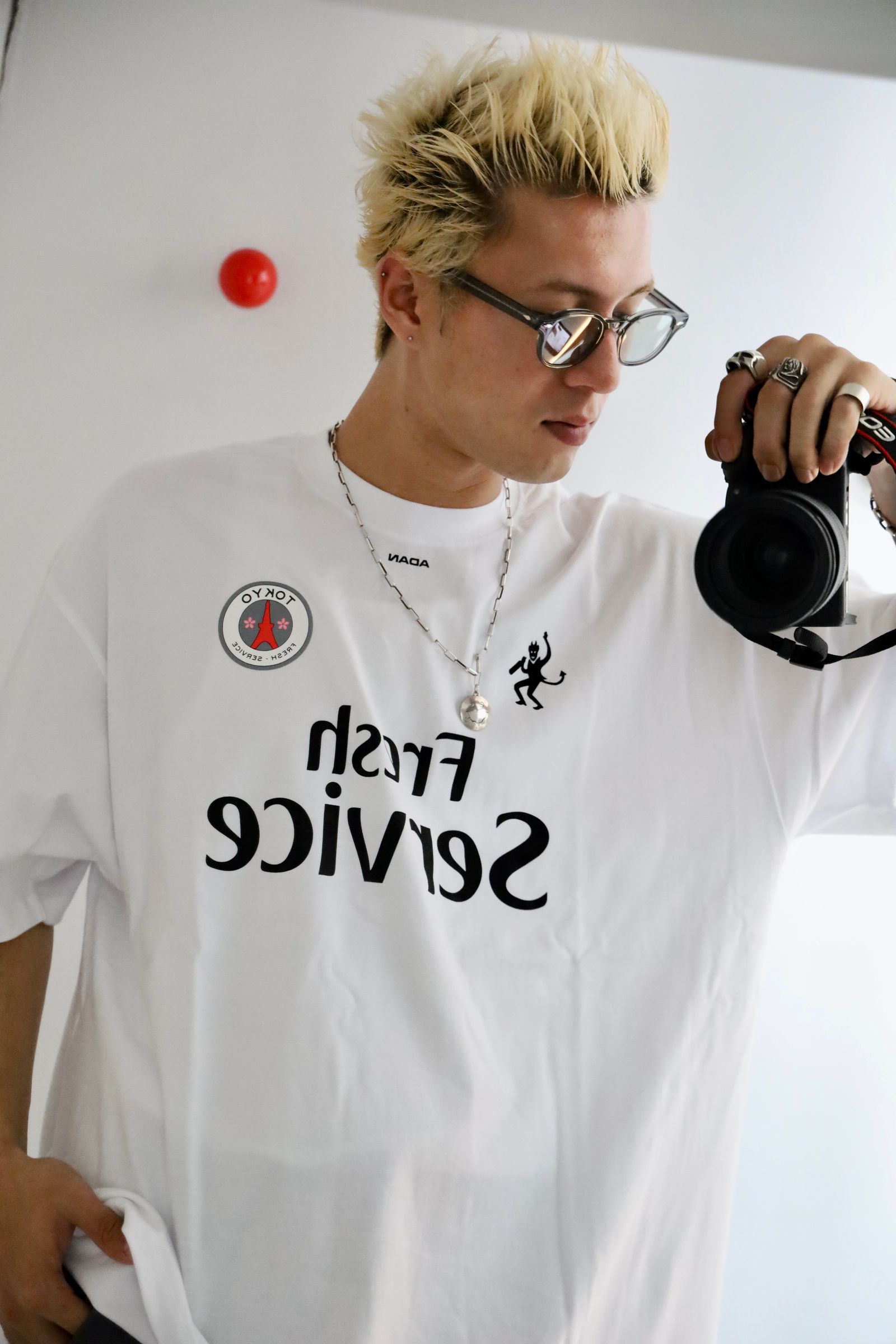 FreshService CORPORATE PRINTED S/S TEE “FOOTBALL” ミックススタイル