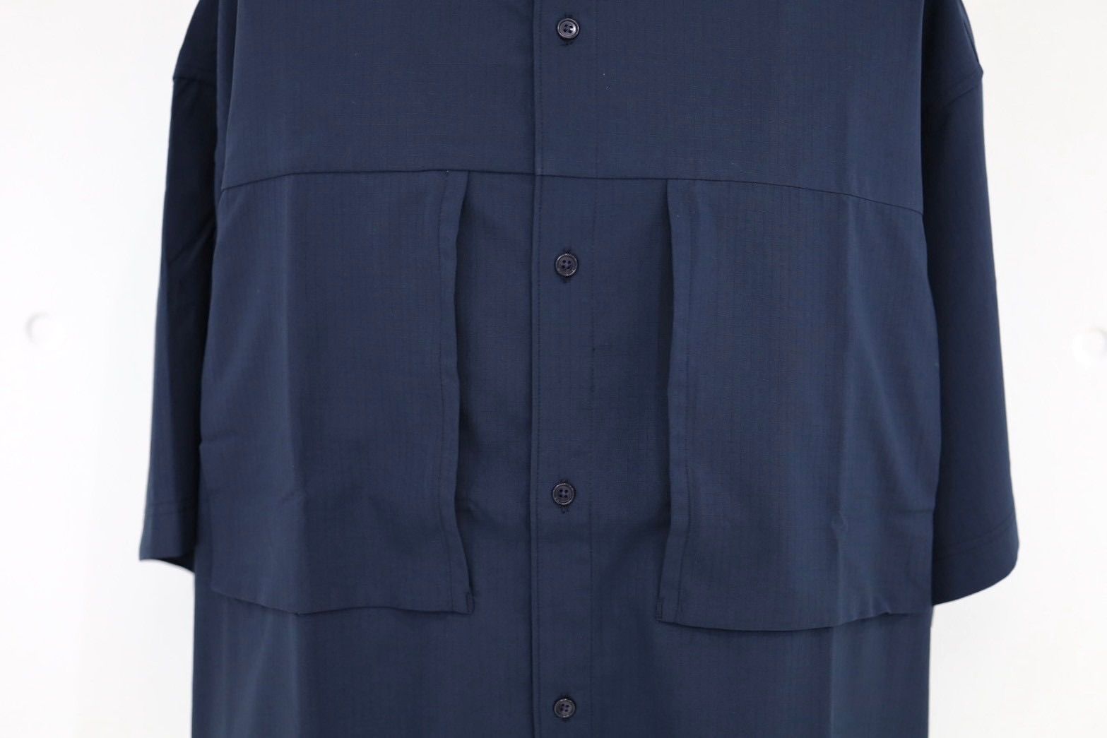 フレッシュサービス 26SS COOLFIBER® RIPSTOP FIELD POCKET S/S SHIRT(FSC262-50009)NAVY