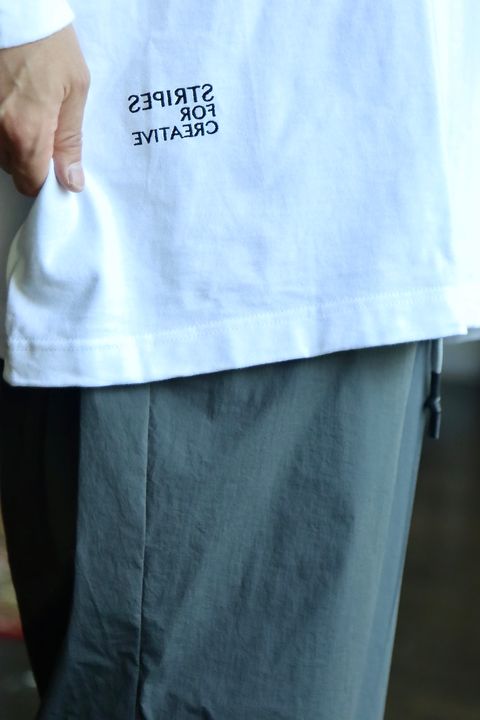 S.F.C 23FW WIDE SPORTY PANTS"GRAY"スタイル