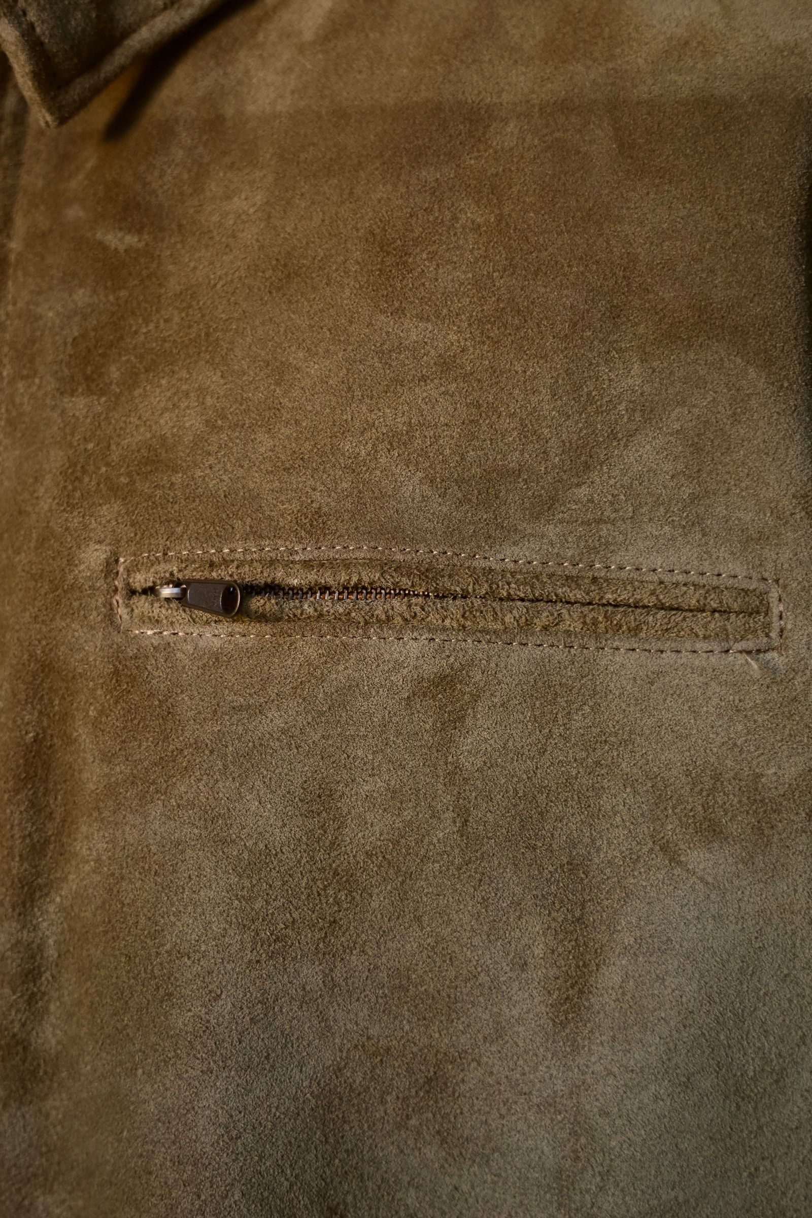 S.F.C 24FW エスエフシーSFC SUEDE CRAFT JACKET(SFCFW24J01)Camel
