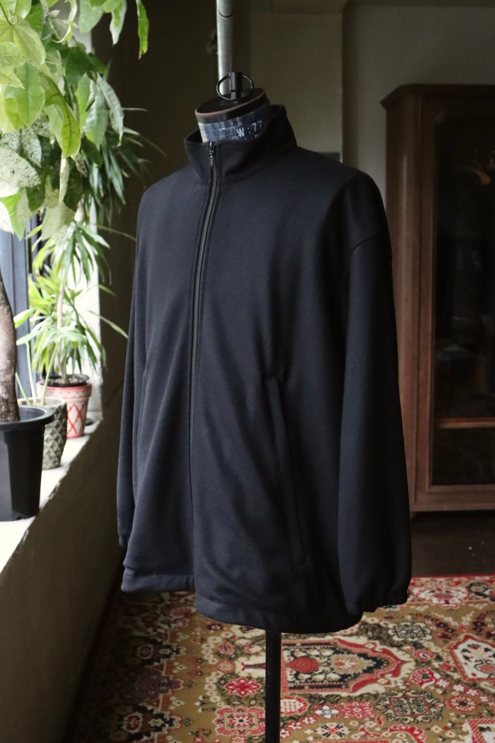 グラフペーパー 25AW Wool Smooth Flannel Track Blouson(GU253-30220B)BLACK☆10月4日(土)新作発売！