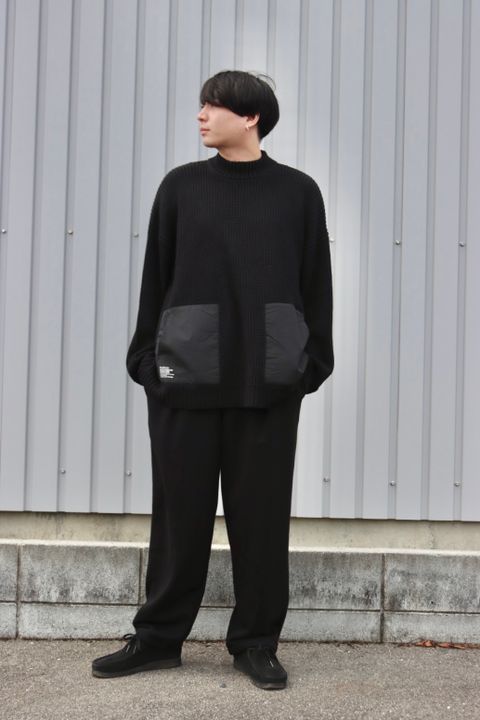 FreshService HIGH NECK COMBAT KNIT style.2022.10.8