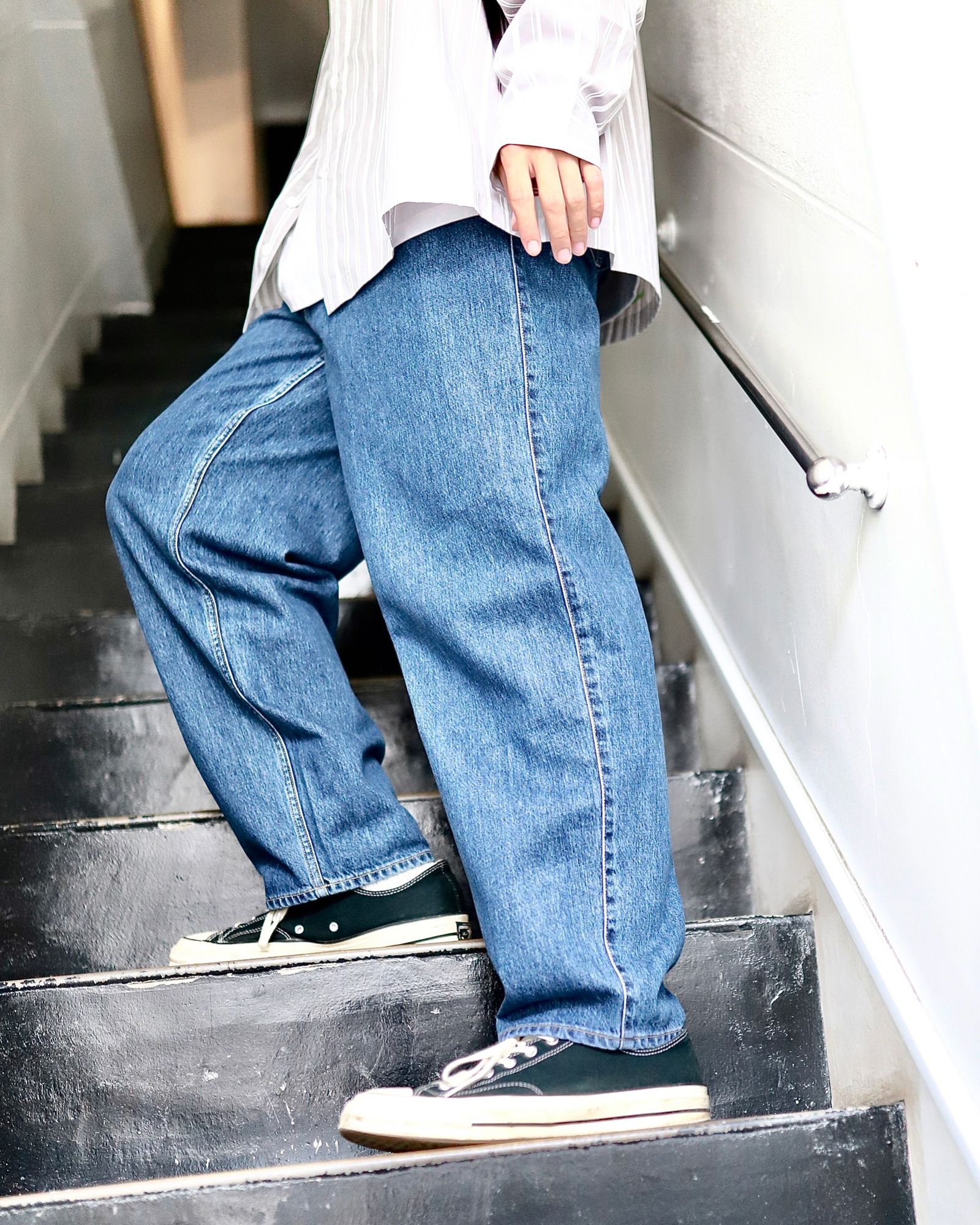 SEDAN ALL-PURPOSE - セダンオールパーパス23FW Oval Logo Denim