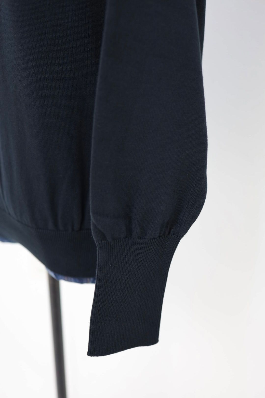 アプレッセ 2026 STYLE1 Cotton Knit Polo Collar Cardigan(26SAP-03-04)BLACK☆2月7日(土)発売！