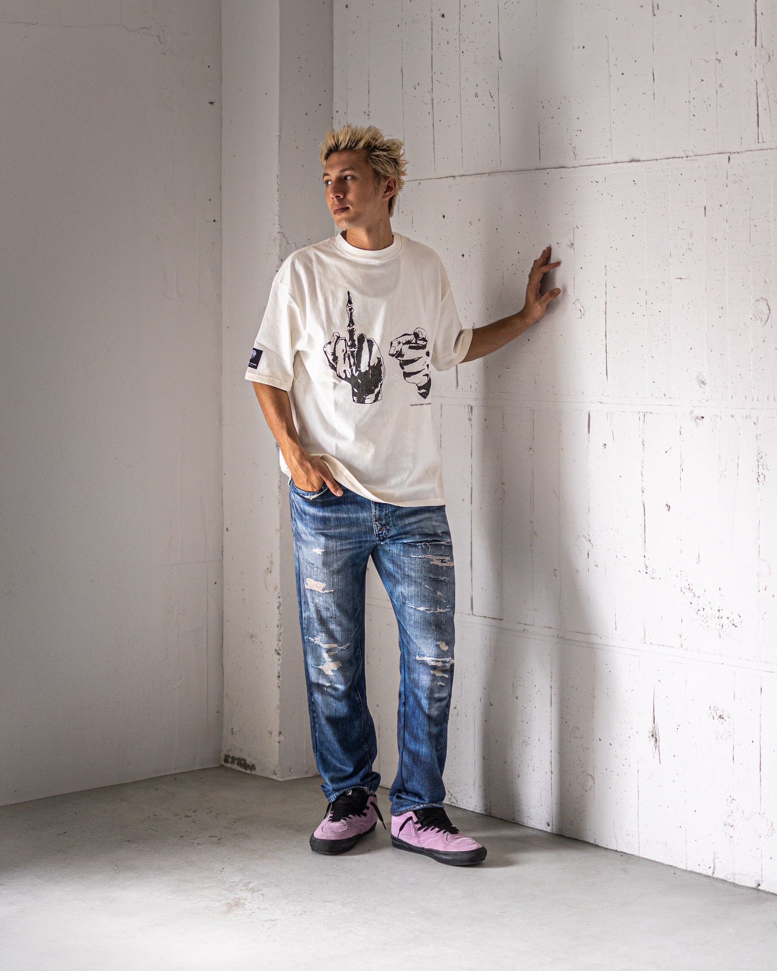 コムデギャルソンオム 24SS ジップアップナイロンジャケット