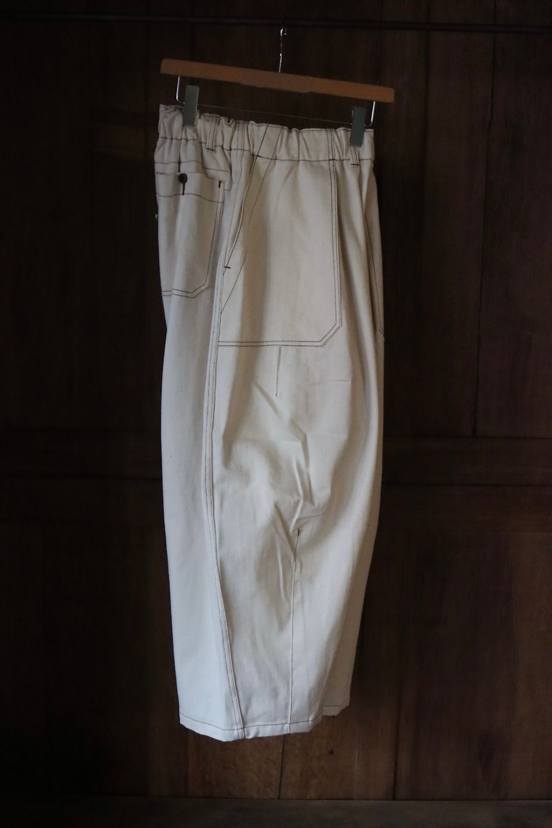 イズネス 24SSバルーンベイカーパンツBALLOON BALER PANTS (1006SSBALOONPT01)ECRU☆1月12日(金)発売！