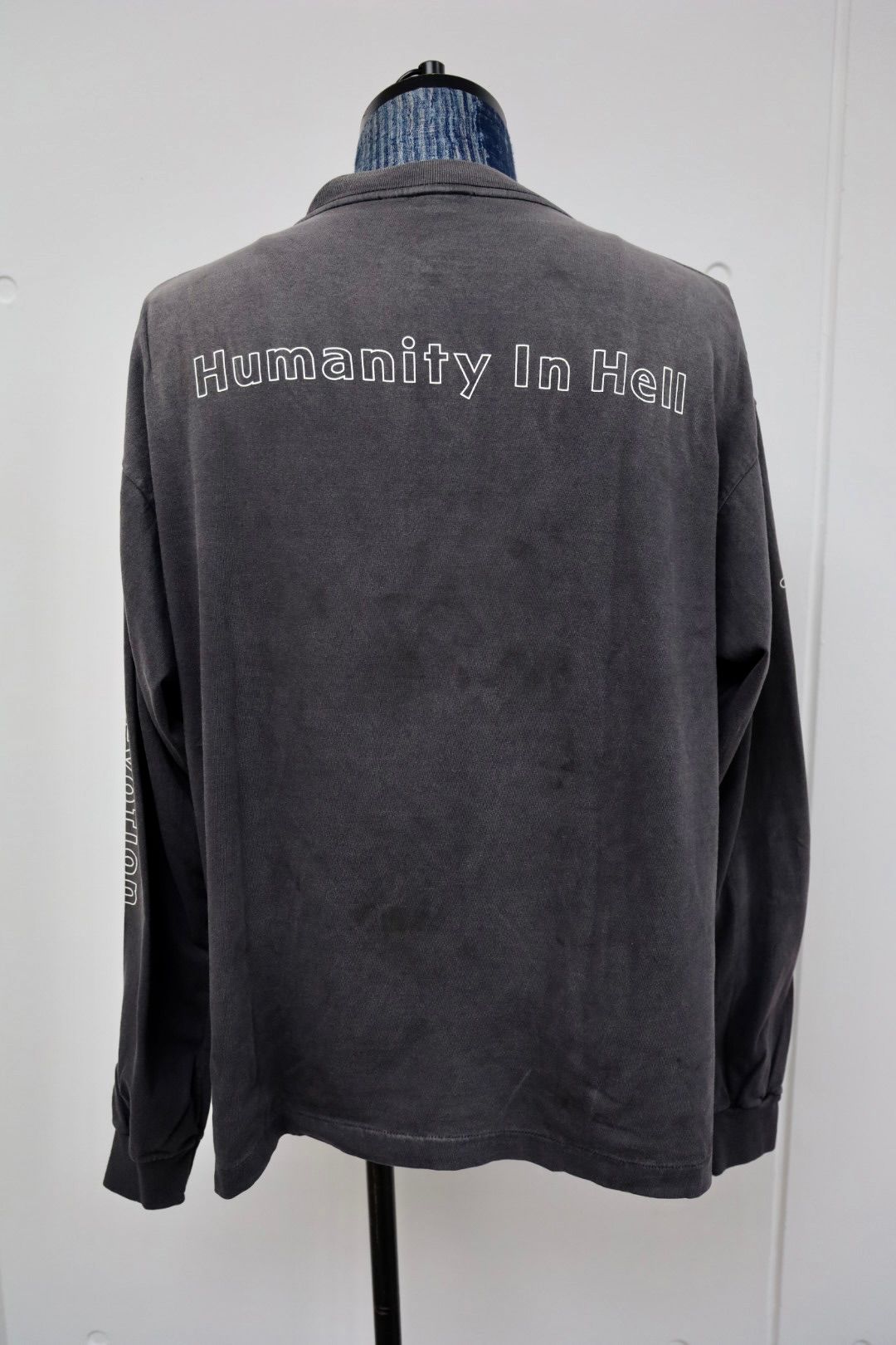 セントマイケル 26SS SAINT DEVOTION LS T-SHIRT (SM-MK8-0000-027)BLACK☆2月21日(土)10:00発売！