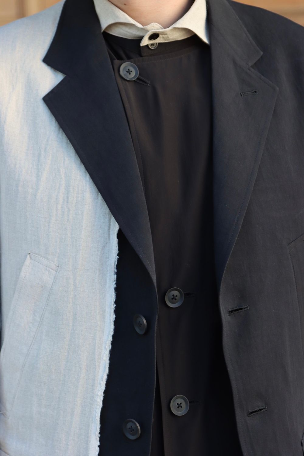ジャケット・アウター yo** yohji yamamoto N-右前耳使い箱ポケジャケット(HG-J44-806