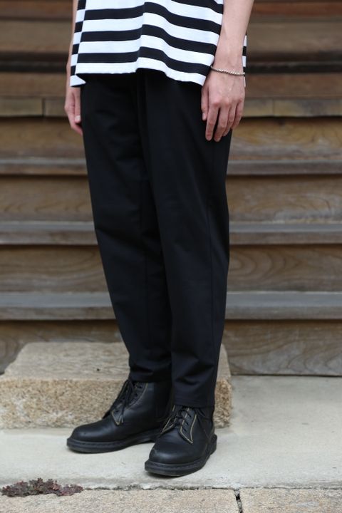 Graphpaper Compact Ponte Chef Pants(GM213-40042B) style.2021.7.18.