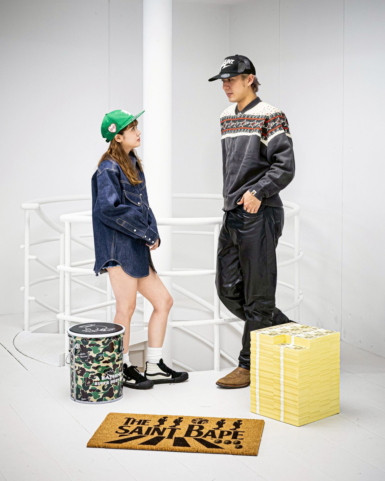 セントマイケル 新作BBJ_DENIM SHIRT style.2026.2.6