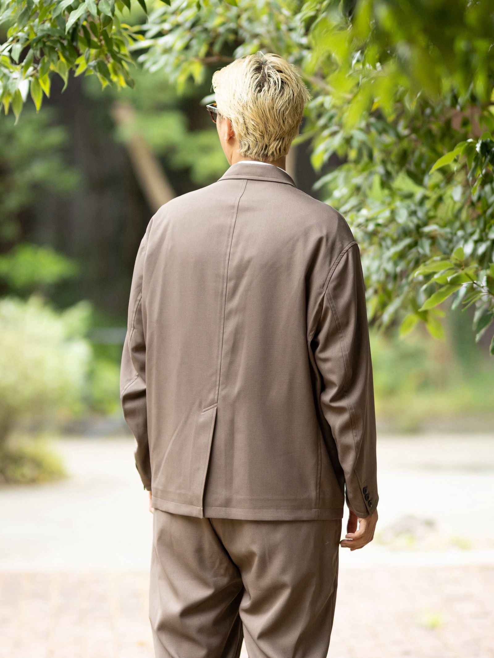 フレッシュサービス WOOLY TWILL JACKET (FSC263-20083)BROWN