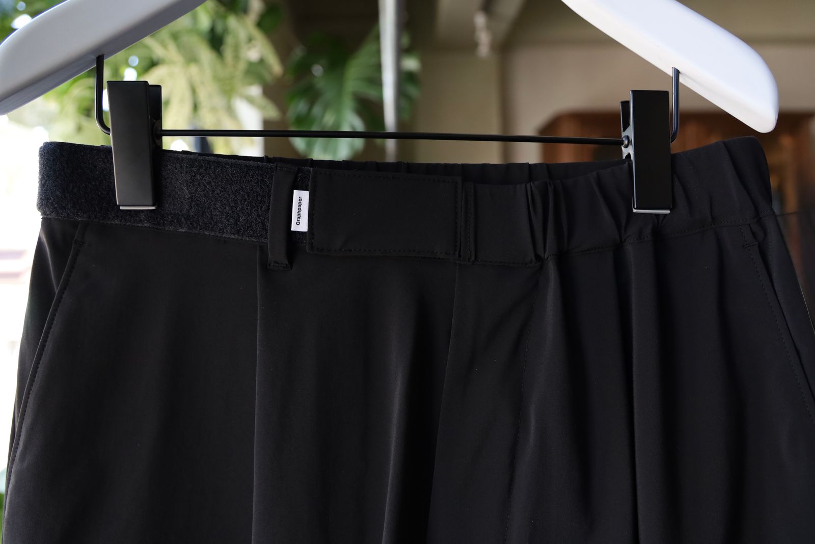 グラフペーパー 25SUMMER Flex Tricot Chef Shorts(GM252-40042)BLACK☆5月3日(土)発売！