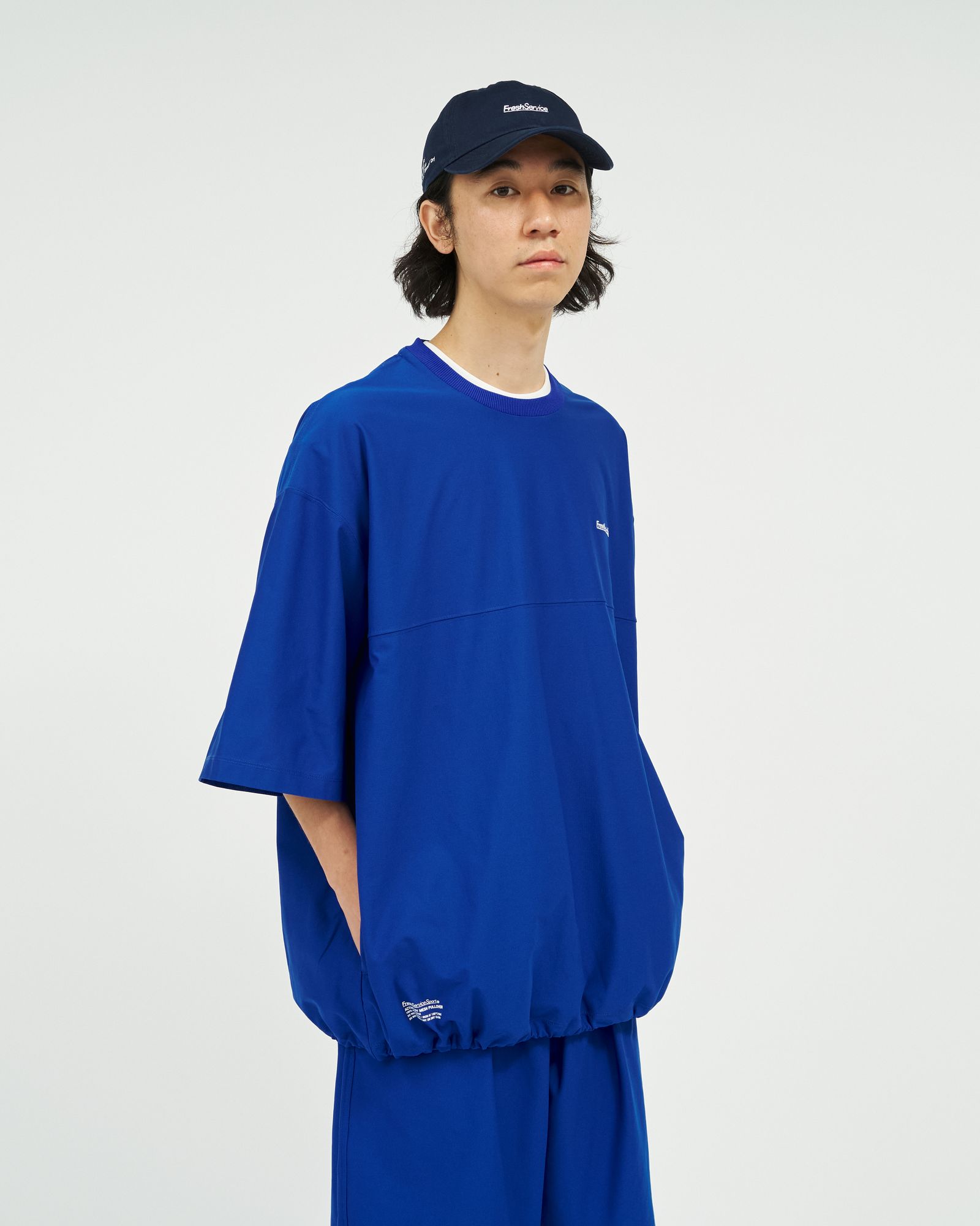 フレッシュサービス  ACTIVE DRY MESH PULLOVER(FSC263-70163)BLUE☆7月18日(土)新作発売！
