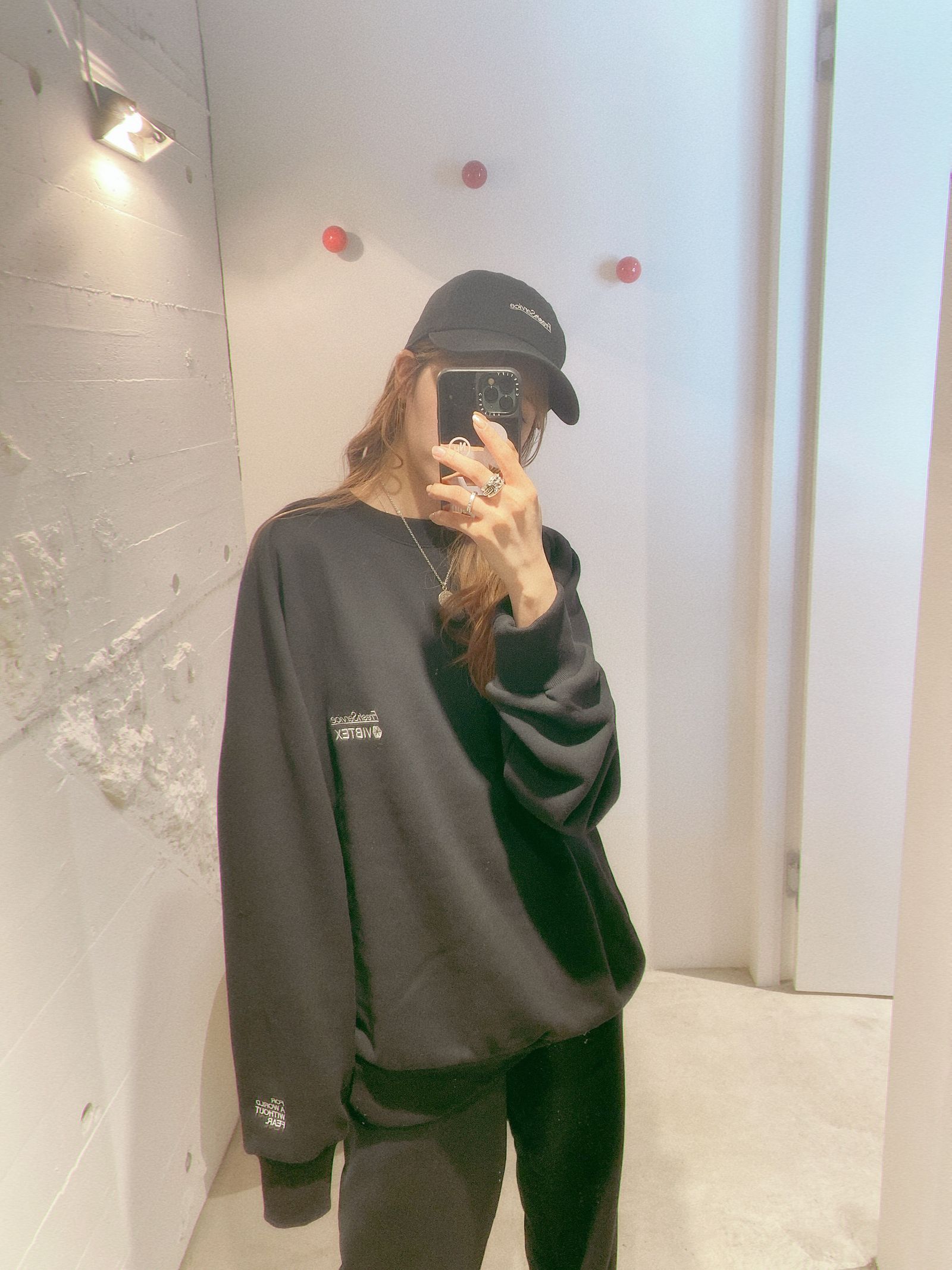 フレッシュサービス VIBTEX for FreshService SWEAT CREW NECK PULLOVER(FSC252-70005)BLACK☆5月31日(土)発売！