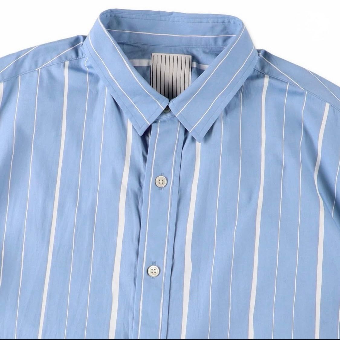 S.F.C 26SS エスエフシー COTTON STRIPE SS SHIRT(SFCSS26509)Sax☆5月9日(土)発売！