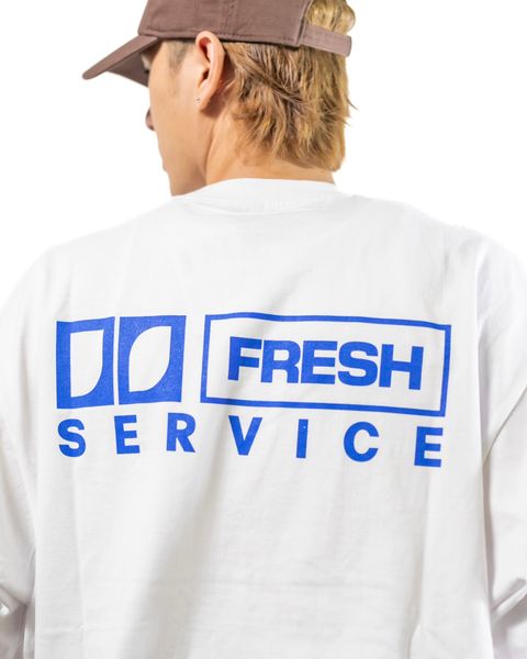 FreshService 新作CORPORATE PRINTED S/S TEE ‘‘FS’’(WHITE)style 2024.7.19