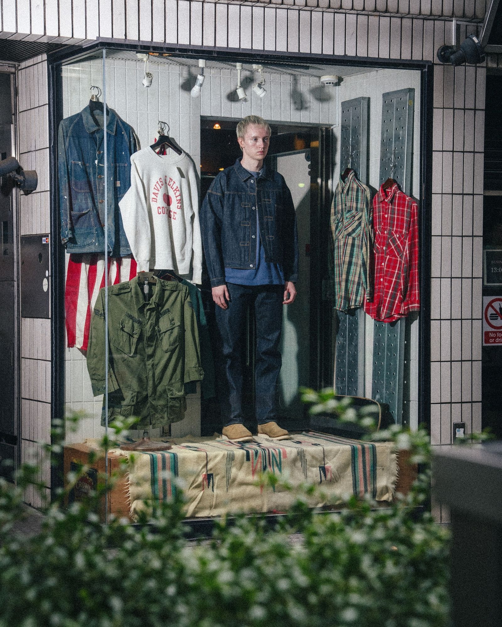 セントマイケル 26SS BBJ_DENIM PANTS/REGID(SM-MK8-0000-C46)BLUE☆3月20日(金)発売！