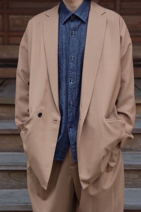 Dulcamara よそいきダブルジャケット(D122-J107) style. 2022.03.31.