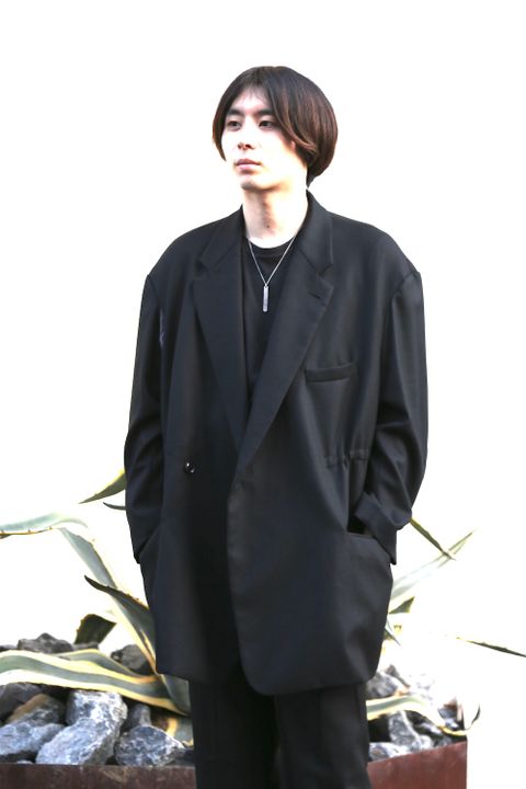 YOKE新作WOOL FLANNEL 11XL JACKET COATスタイル.2020.10.2.
