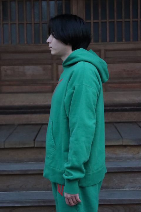 ©SAINT M×××××× 22SS HOODIE_LOGO"GREEN"style.