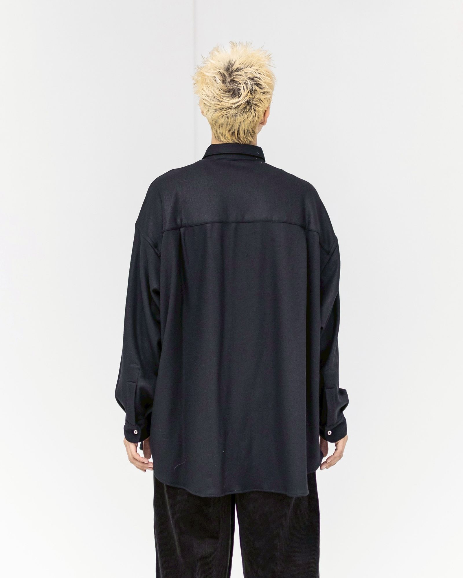 Graphpaper Wool Smooth Flannel Oversized Regular Collar Shirt 10月4日(土)新作発売！
