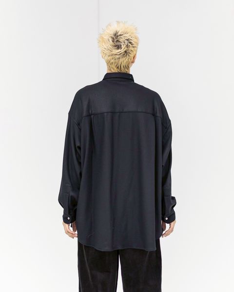 Graphpaper Wool Smooth Flannel Oversized Regular Collar Shirt 10月4日(土)新作発売！