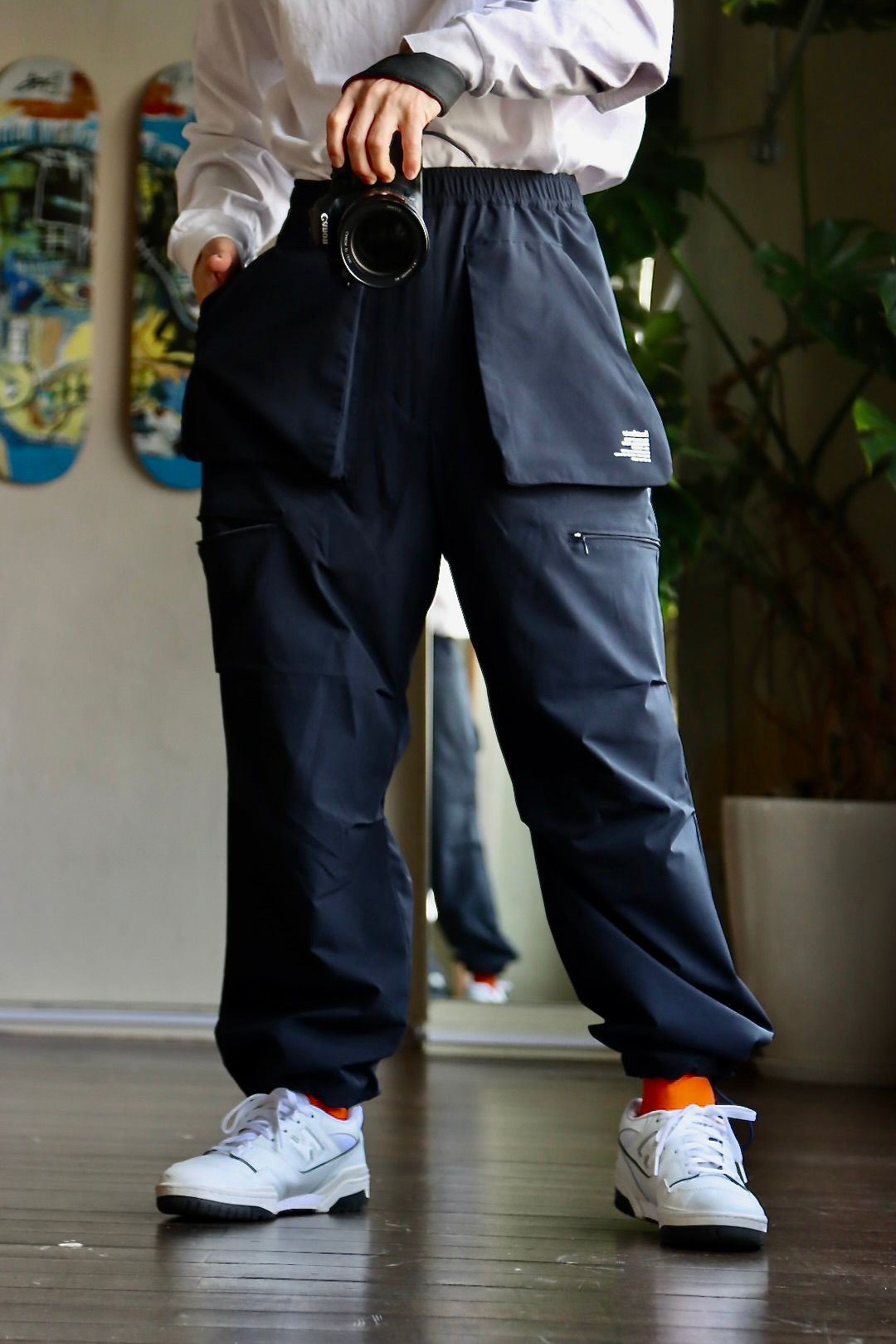 FreshService 23SS SOLOTEX TWILL FUNCTIONAL BLOUSON"NAVY"スタイル