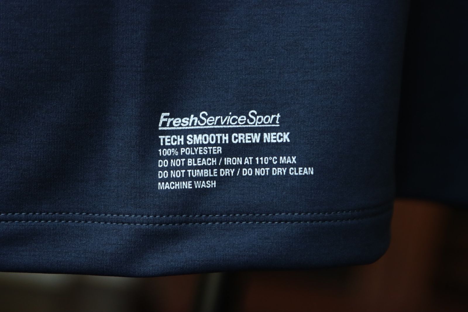 フレッシュサービス 2-PACK TECH SMOOTH S/S CREW NECK (NAVY)