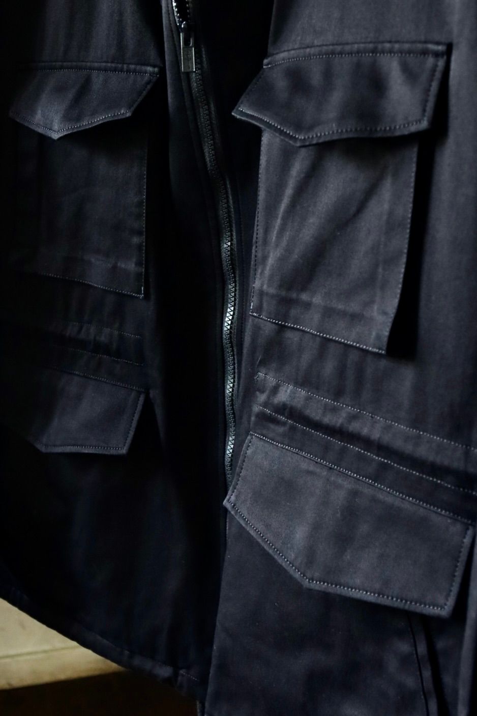 yohji yamamoto - ヨウジヤマモト23AW HOODED MILITARY JACKET