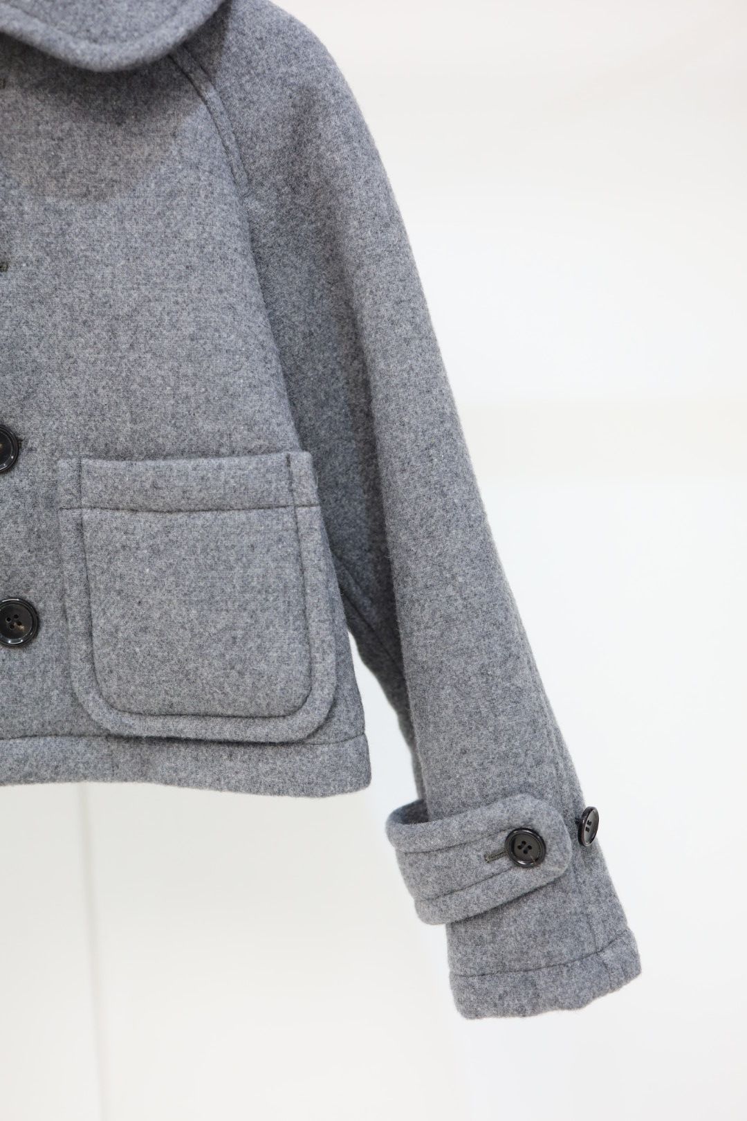tao 26FW ウールエステルフラノ先染ジャケット(TR-J007-051-2)TOP GRAY☆10月16日(金)発売！